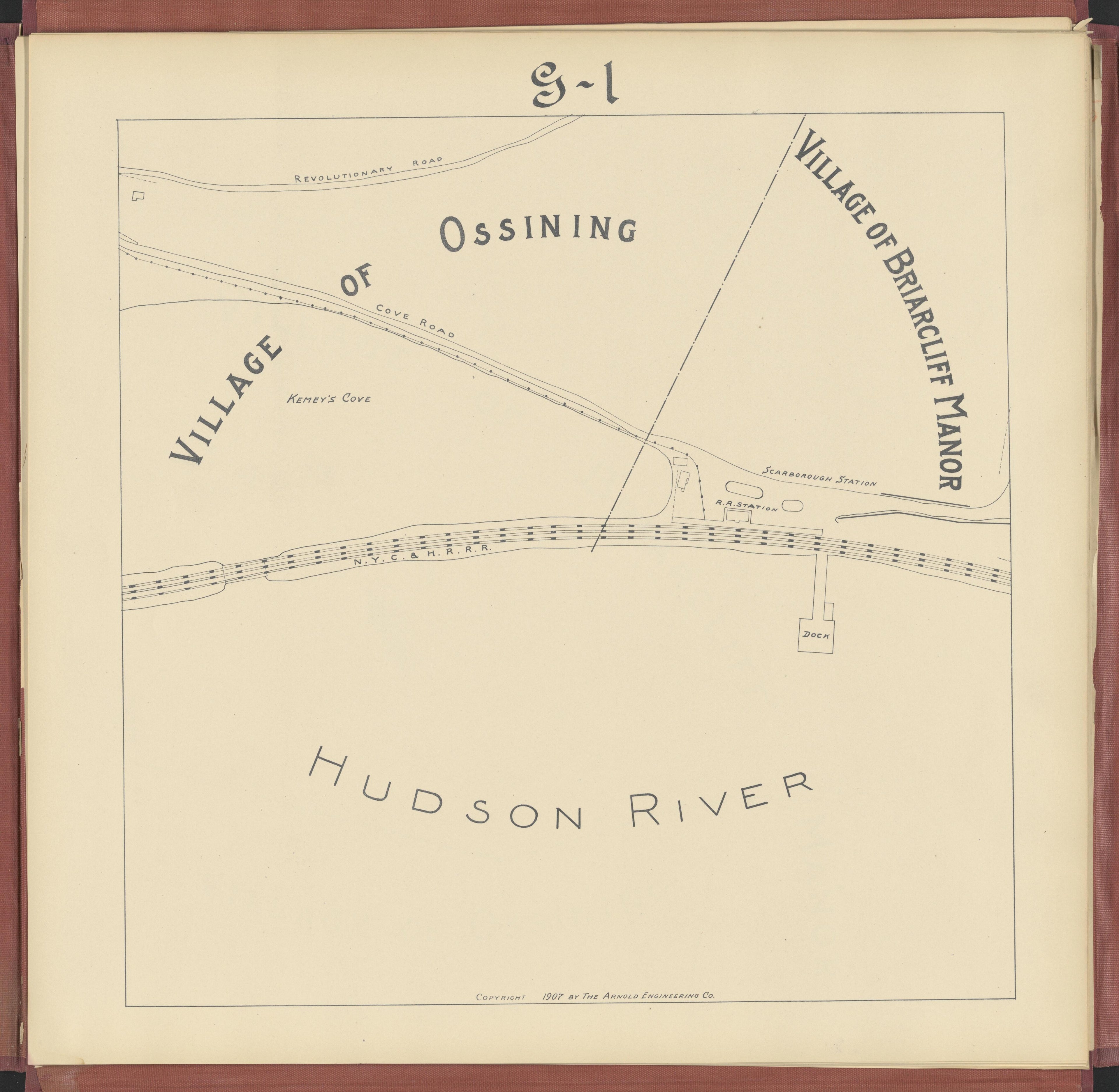 Image 26 of Map of Village of Briarcliff Manor, N.Y. from Map of Village of Briarcliff Manor, N.Y 1907 by Relic Map Company