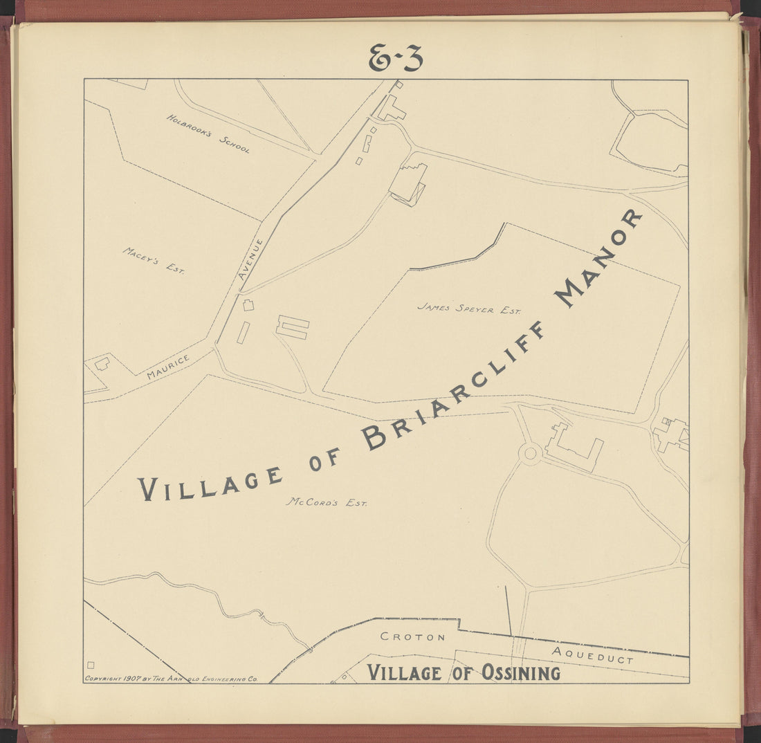 Image 14 of Map of Village of Briarcliff Manor, N.Y. from Map of Village of Briarcliff Manor, N.Y 1907 by Relic Map Company