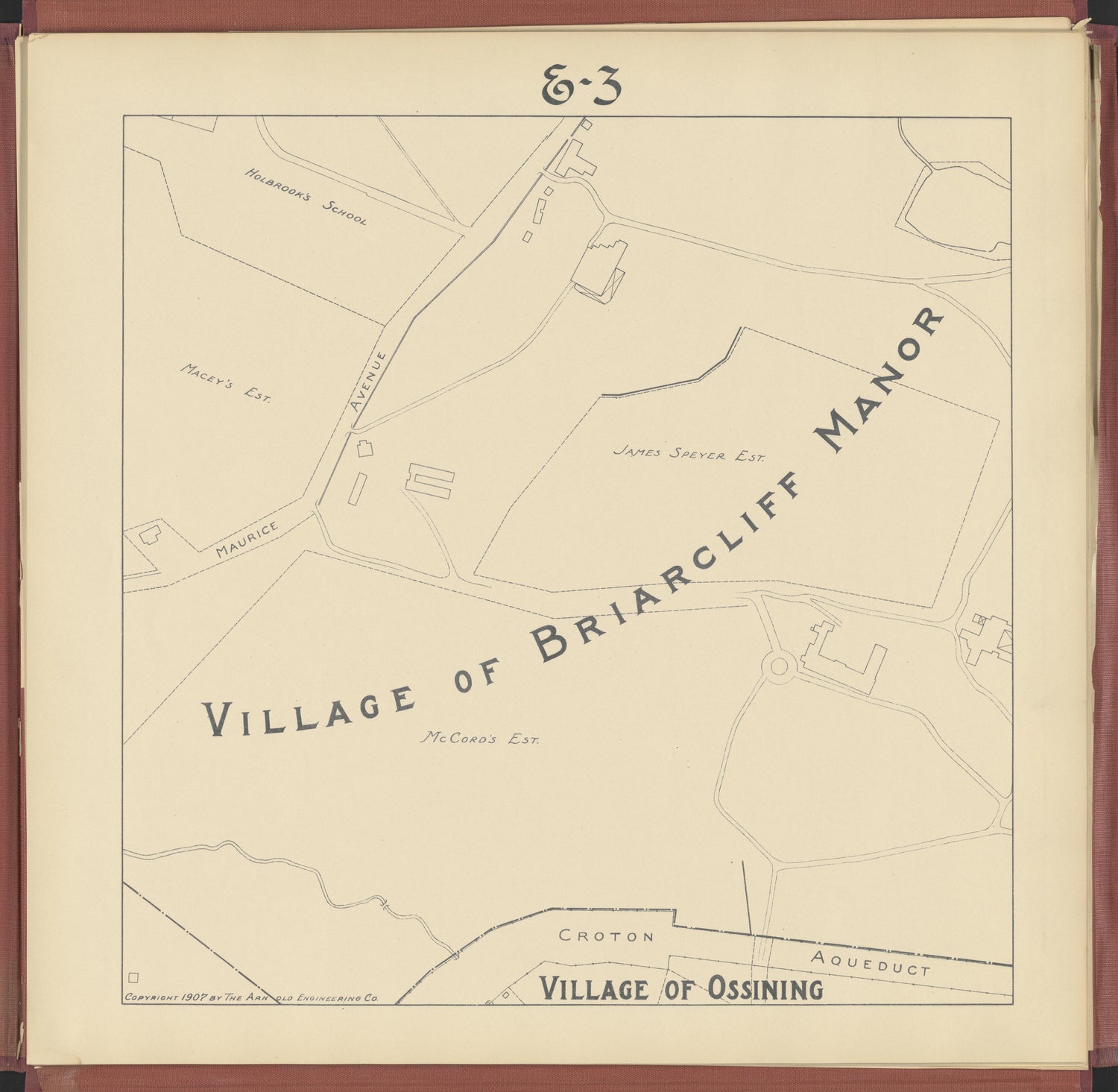 Image 14 of Map of Village of Briarcliff Manor, N.Y. from Map of Village of Briarcliff Manor, N.Y 1907 by Relic Map Company