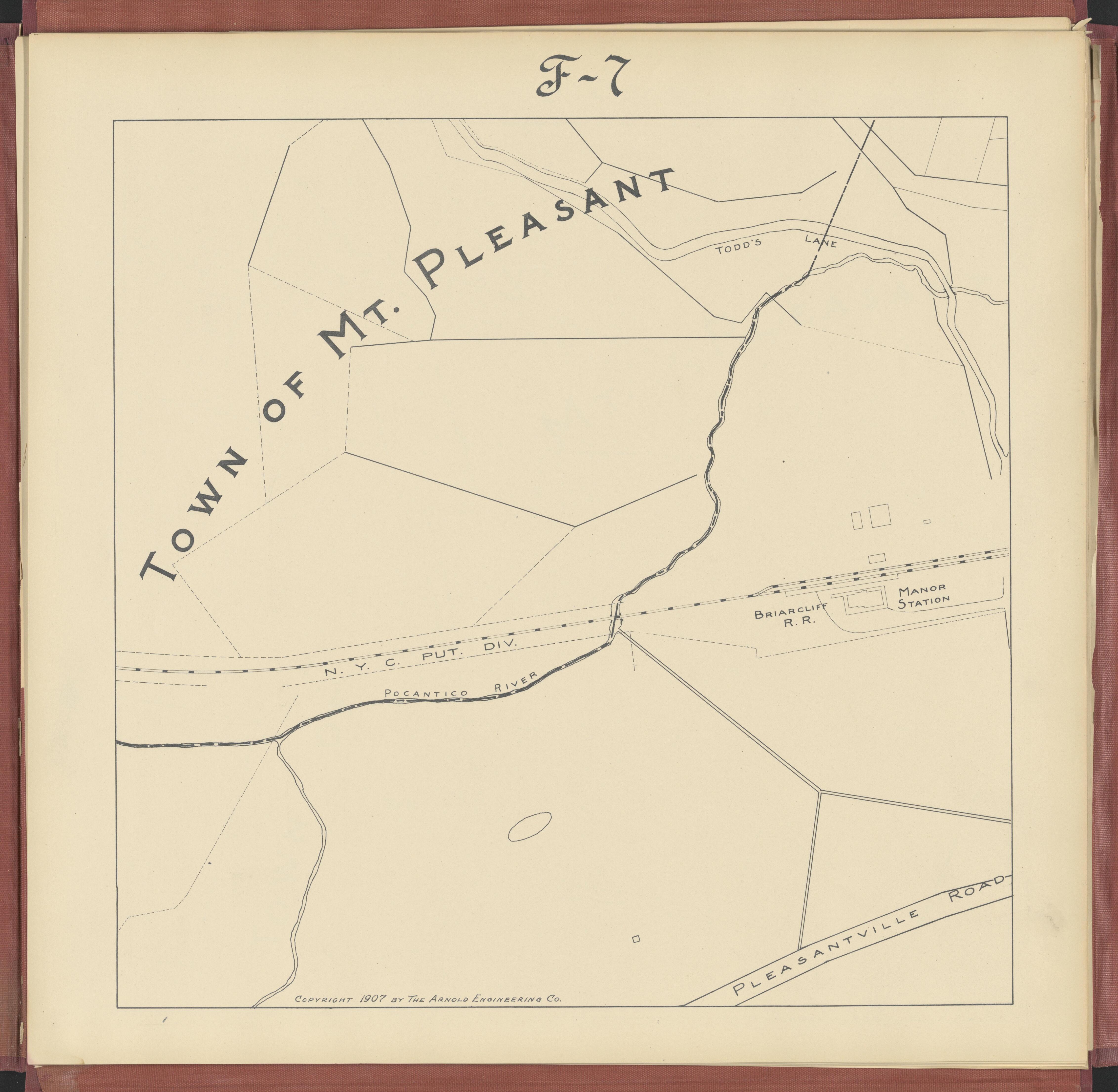 Old Map of , New York, De Witt County [1907] Image 24 of Map of Village ...