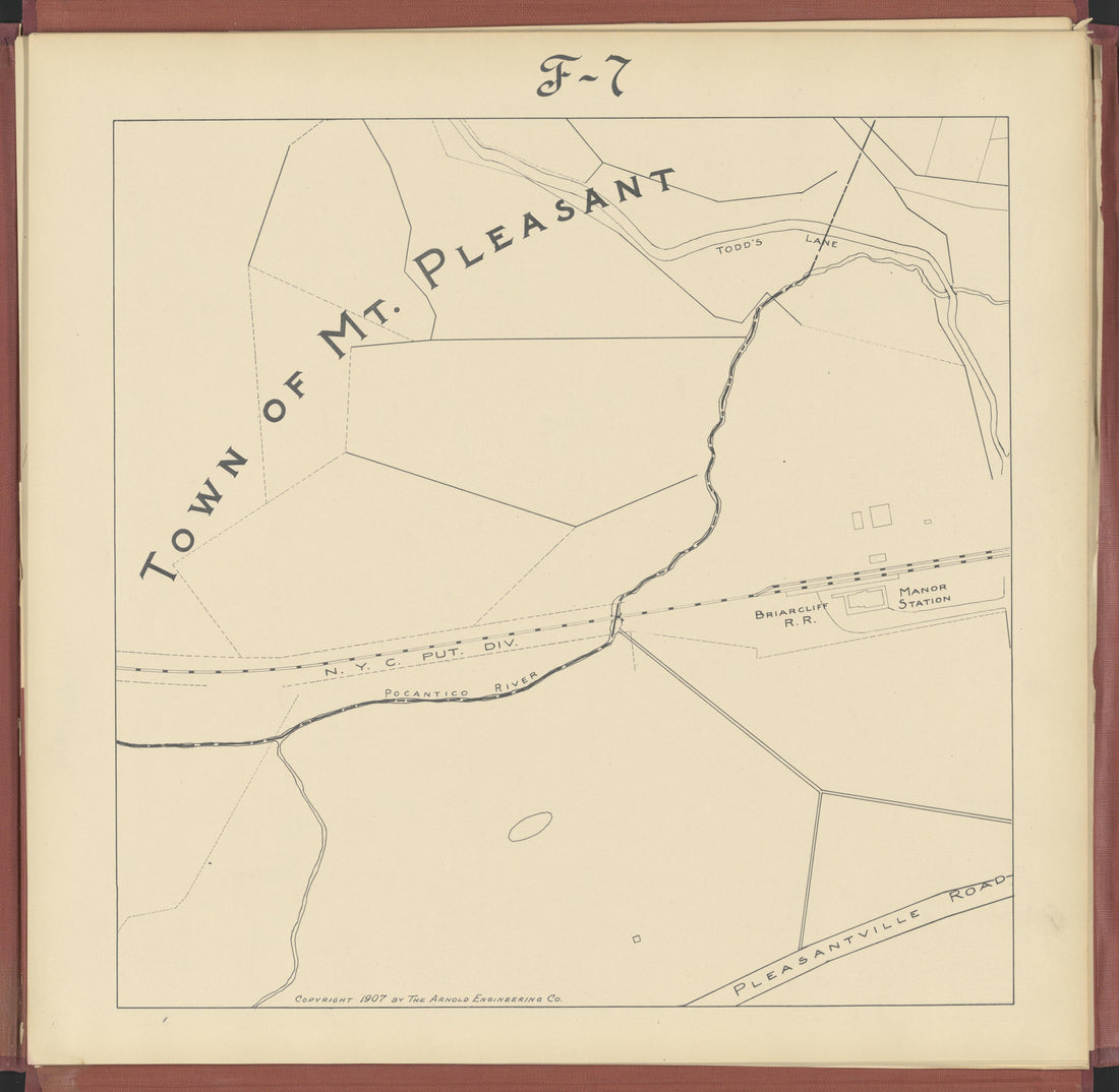 Image 24 of Map of Village of Briarcliff Manor, N.Y. from Map of Village of Briarcliff Manor, N.Y 1907 by Relic Map Company