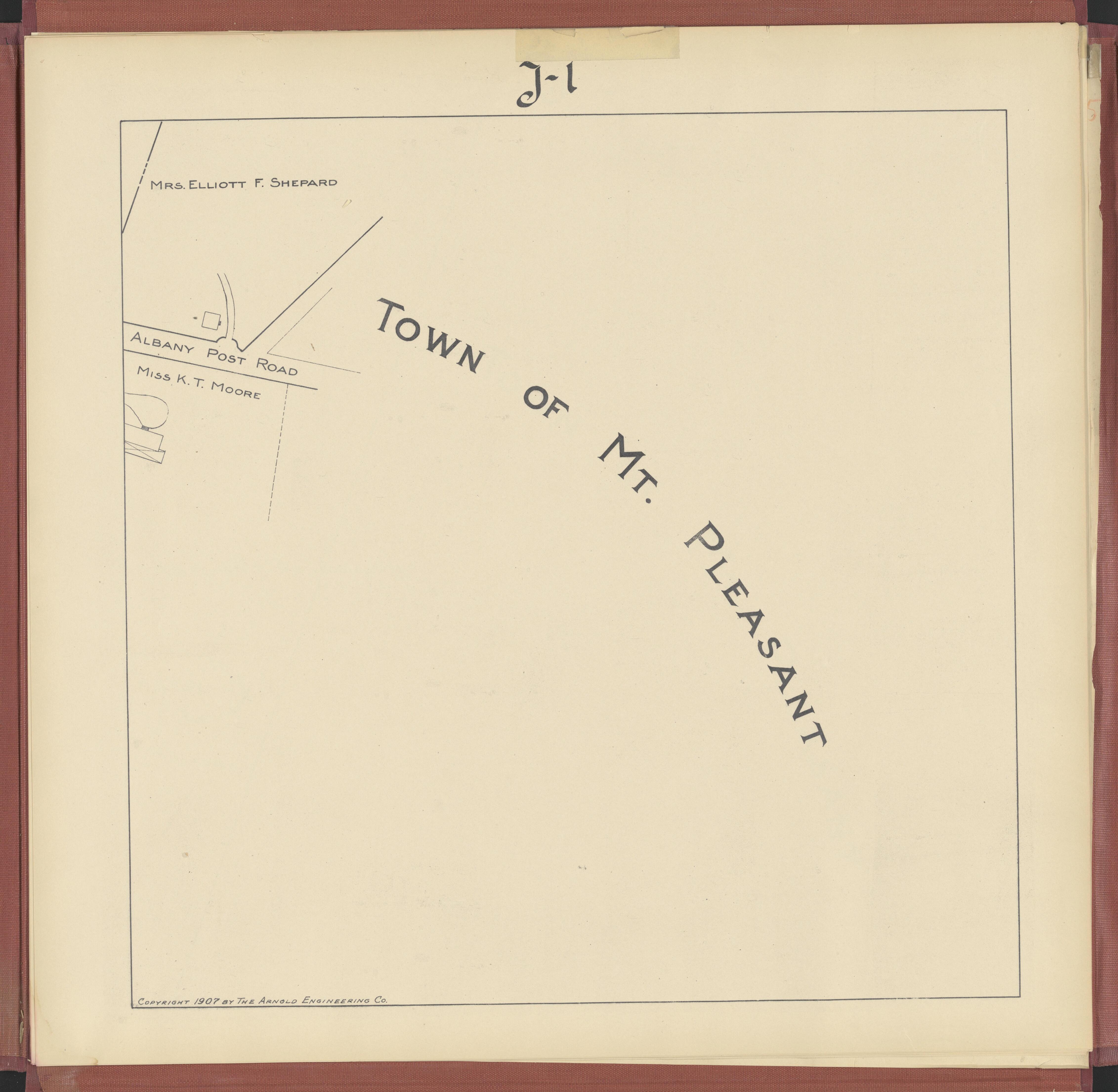 Old Map of , New York, De Witt County [1907] Image 48 of Map of Village ...
