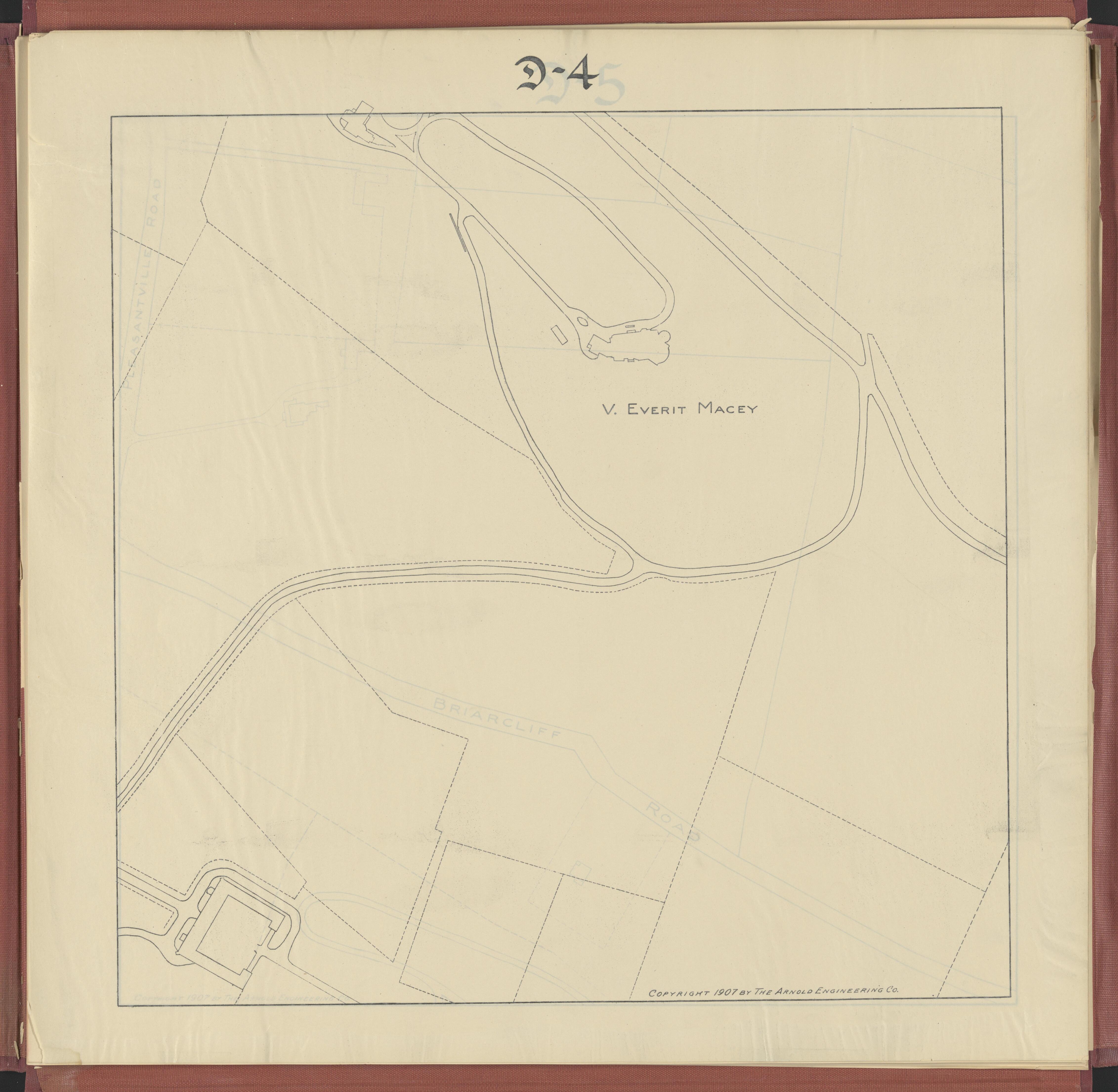 Old Map of , New York, De Witt County [1907] Image 8 of Map of Village ...