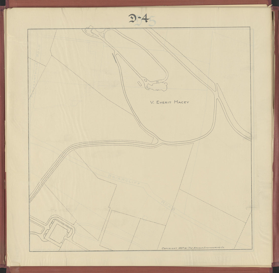 Image 8 of Map of Village of Briarcliff Manor, N.Y. from Map of Village of Briarcliff Manor, N.Y 1907 by Relic Map Company