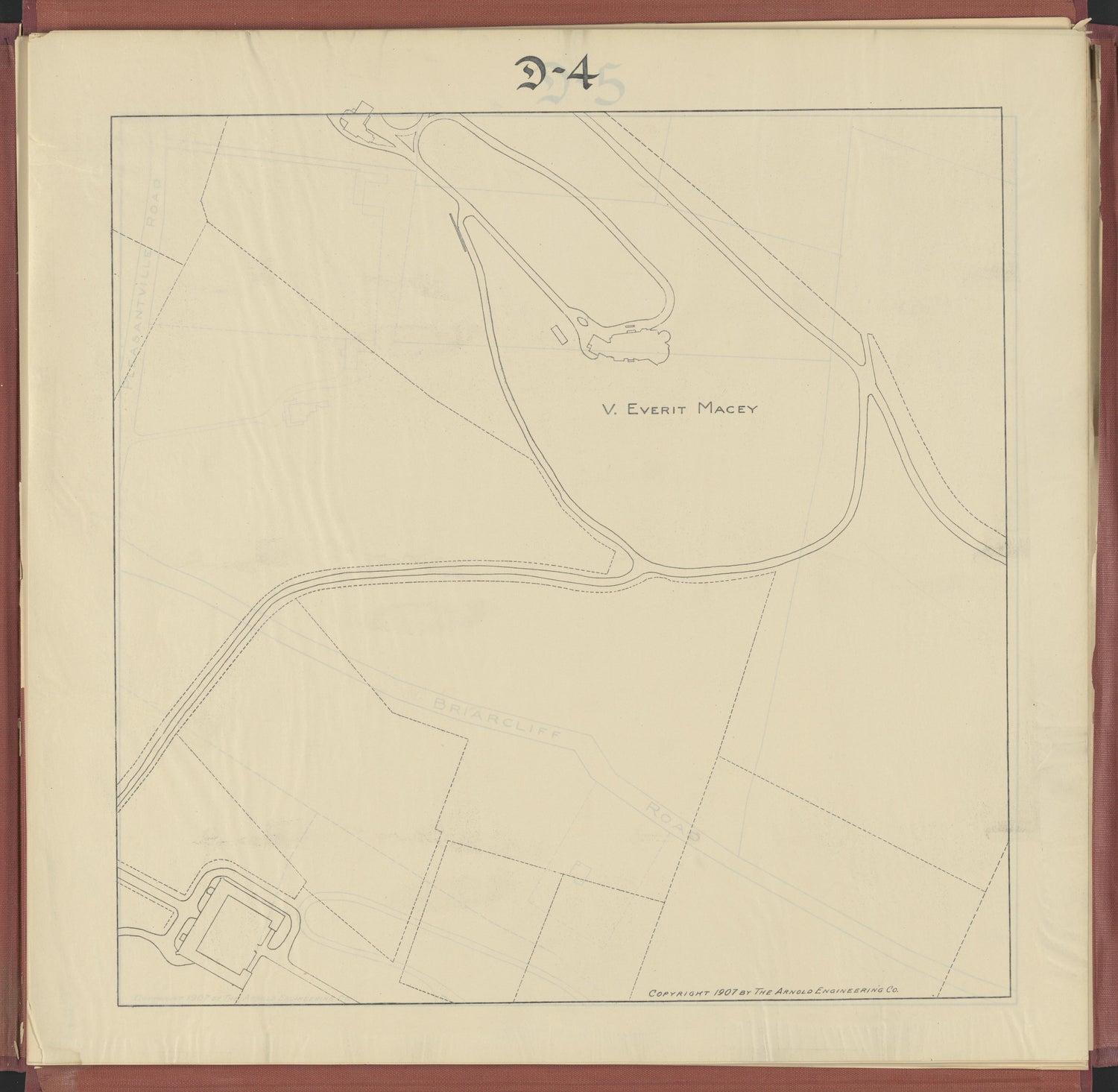 Image 8 of Map of Village of Briarcliff Manor, N.Y. from Map of Village of Briarcliff Manor, N.Y 1907 by Relic Map Company