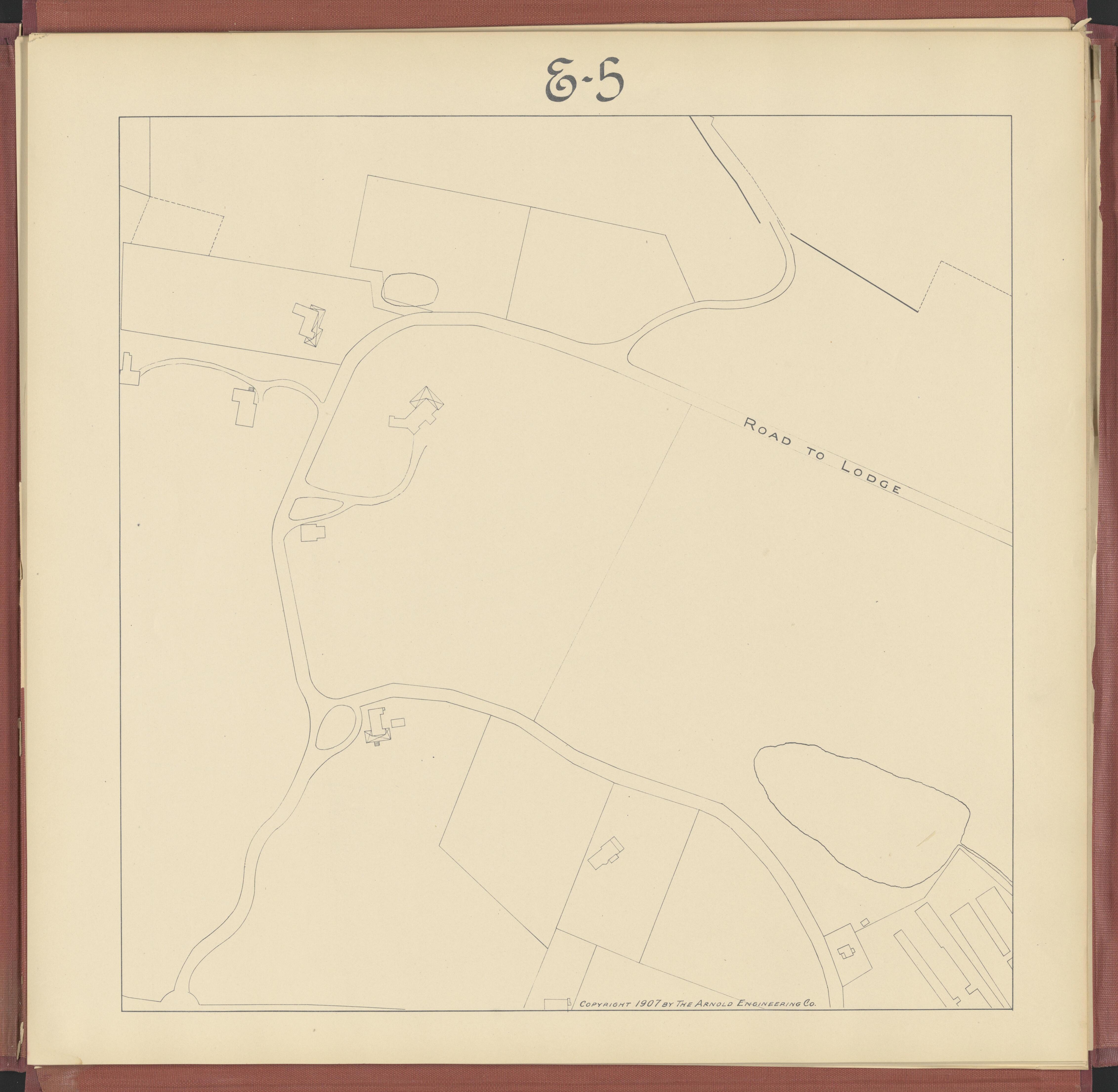 Old Map of , New York, De Witt County [1907] Image 16 of Map of Village ...