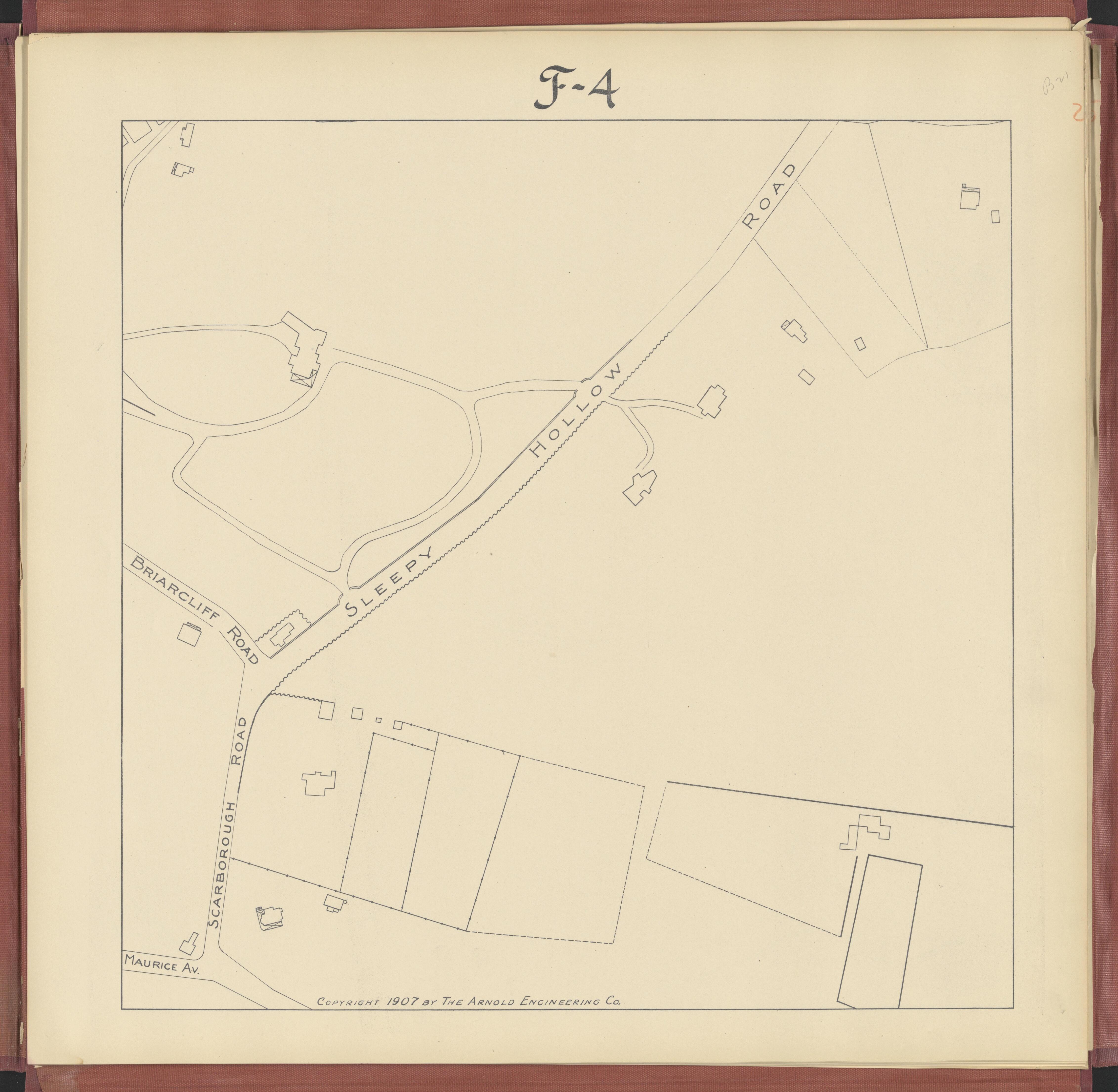Old Map of , New York, De Witt County [1907] Image 21 of Map of Village ...