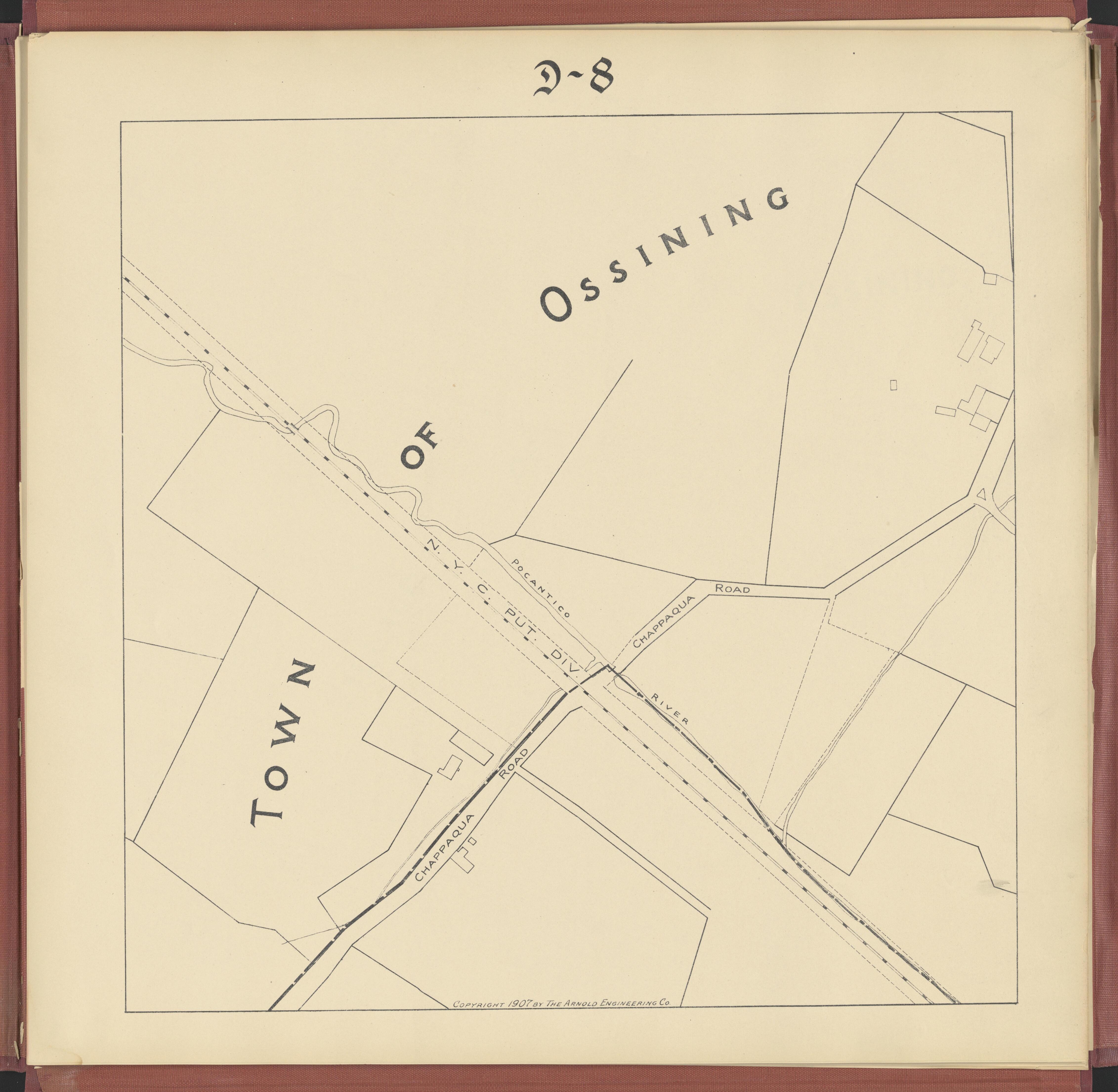 Old Map of , New York, De Witt County [1907] Image 12 of Map of Village ...
