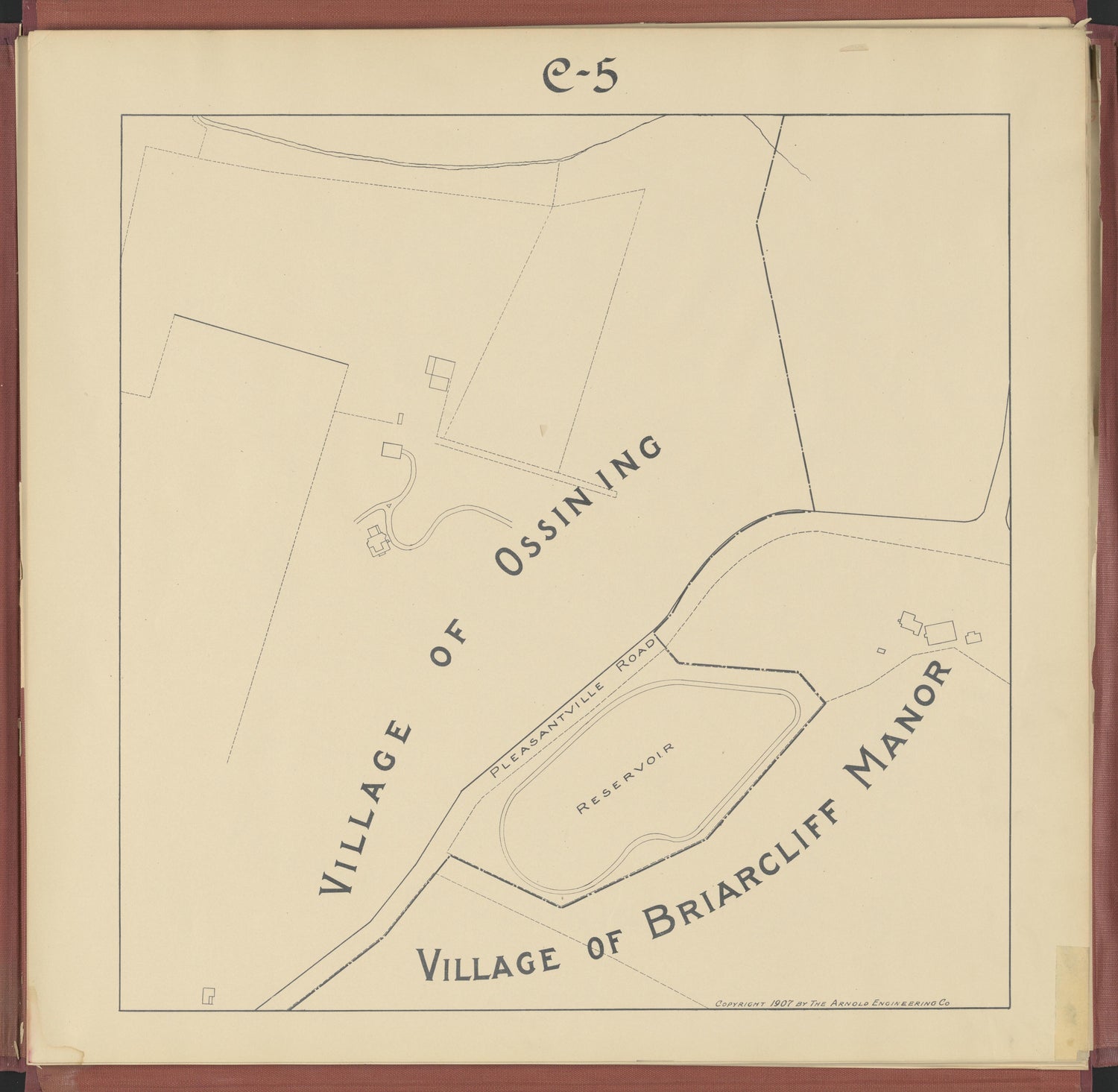 Image 4 of Map of Village of Briarcliff Manor, N.Y. from Map of Village of Briarcliff Manor, N.Y 1907 by Relic Map Company