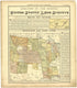 Analysis of the System of United States Land Surveys from Standard Atlas of St. Clair County, Missouri : Including a Plat Book of the Villages, Cities and Townships of the County, Map of the State, United States and World, Patrons Directory, Reference... by Relic Map Company