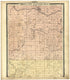 Map of Township 37 & Part of 36 N. Range XXVIII W. from Standard Atlas of St. Clair County, Missouri : Including a Plat Book of the Villages, Cities and Townships of the County, Map of the State, United States and World, Patrons Directory, Reference �... by Relic Map Company