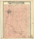 Map of Township 39 N. Range XXVIII W. from Standard Atlas of St. Clair County, Missouri : Including a Plat Book of the Villages, Cities and Townships of the County, Map of the State, United States and World, Patrons Directory, Reference … 1903 by Relic Map Company