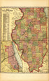 Illinois from Standard Atlas of McLean County, Illinois, Including a Plat Book of the Villages, Cities and Townships of the County 1914 by Relic Map Company