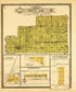 White Oak from Standard Atlas of McLean County, Illinois, Including a Plat Book of the Villages, Cities and Townships of the County 1914 by Relic Map Company