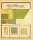 Bloomington and Environs: Section 34 from Standard Atlas of McLean County, Illinois, Including a Plat Book of the Villages, Cities and Townships of the County 1914 by Relic Map Company