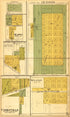 Hudson, Weston, Cooksville, Downs, Meadows from Standard Atlas of McLean County, Illinois, Including a Plat Book of the Villages, Cities and Townships of the County 1914 by Relic Map Company