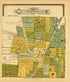 Bloomington and Environs: Section 5 from Standard Atlas of McLean County, Illinois, Including a Plat Book of the Villages, Cities and Townships of the County 1914 by Relic Map Company