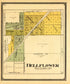 Bellflower from Standard Atlas of McLean County, Illinois, Including a Plat Book of the Villages, Cities and Townships of the County 1914 by Relic Map Company