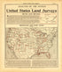 United States Land Surveys from Standard Atlas of McLean County, Illinois, Including a Plat Book of the Villages, Cities and Townships of the County 1914 by Relic Map Company