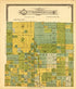 Bloomington and Environs: Section 4 from Standard Atlas of McLean County, Illinois, Including a Plat Book of the Villages, Cities and Townships of the County 1914 by Relic Map Company