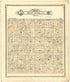 Map of Township 35 N Range 25 W from Standard Atlas of Cedar County, Missouri : Including a Plat Book of the Villages, Cities and Townships of the County, Map of the State, United States and World, Patrons Directory, Reference Business … 1908 by Relic Map Company
