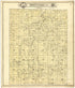 Map of Township 34 N Range 27 W from Standard Atlas of Cedar County, Missouri : Including a Plat Book of the Villages, Cities and Townships of the County, Map of the State, United States and World, Patrons Directory, Reference Business … 1908 by Relic Map Company