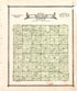 Map of Melville Township from Atlas of Audubon County, Iowa : Containing Maps of Townships of the County, Maps of State, United States and World, Farmers Directory, Analysis of the System of U.S. Land Surveys 1921 by Relic Map Company
