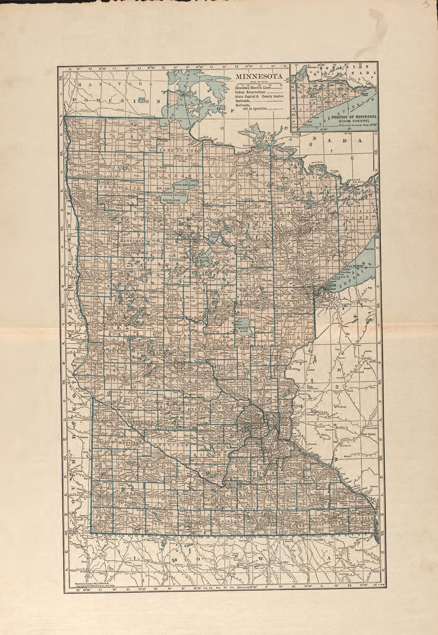 Minnesota from Atlas and Farmers&