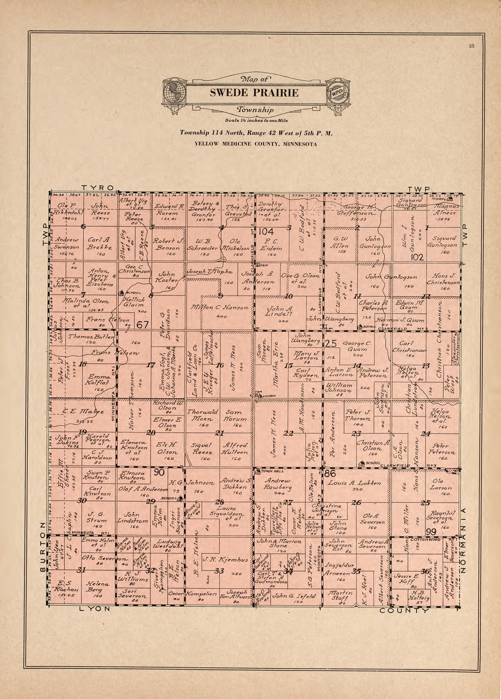 Swede Prairie from Atlas and Farmers&