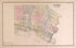 Ecorse Township from Detailed Official Atlas of Wayne County, Michigan : Containing General Maps of Wayne County and City of Detroit, General Township Maps ... : Also Detail Plats of All Recorded Subdivisions and Additions … 1893 by Relic Map Company