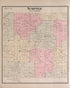 Sumpter Township from Detailed Official Atlas of Wayne County, Michigan : Containing General Maps of Wayne County and City of Detroit, General Township Maps ... : Also Detail Plats of All Recorded Subdivisions and Additions … 1893 by Relic Map Company