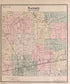 Nankin Township from Detailed Official Atlas of Wayne County, Michigan : Containing General Maps of Wayne County and City of Detroit, General Township Maps ... : Also Detail Plats of All Recorded Subdivisions and Additions … 1893 by Relic Map Company