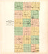 Outline Map of DeKalb County Illinois from Atlas and Plat Book of De Kalb County, Illinois : Compiled from Surveys and the Public Records of De Kalb County, Illinois 1929 by Relic Map Company