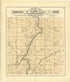 Plat of Township 35 North, Range 7 West from Plat Book of Chippewa County, Wisconsin 1888 by Relic Map Company
