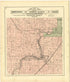 Plat of Township 28 North, Range 9 West from Plat Book of Chippewa County, Wisconsin 1888 by Relic Map Company