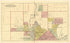 North Part of the City of Chippewa Falls from Plat Book of Chippewa County, Wisconsin 1888 by Relic Map Company