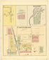 Drywood; Cartwright from Plat Book of Chippewa County, Wisconsin 1888 by Relic Map Company
