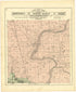 Plat of Township 29 North, Range 8 West from Plat Book of Chippewa County, Wisconsin 1888 by Relic Map Company