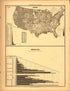 Plate 29: Population (French, Immigration) from Scribner&