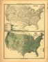 Plate 5: Physical Geography (River Basins, Forestry) from Scribner&