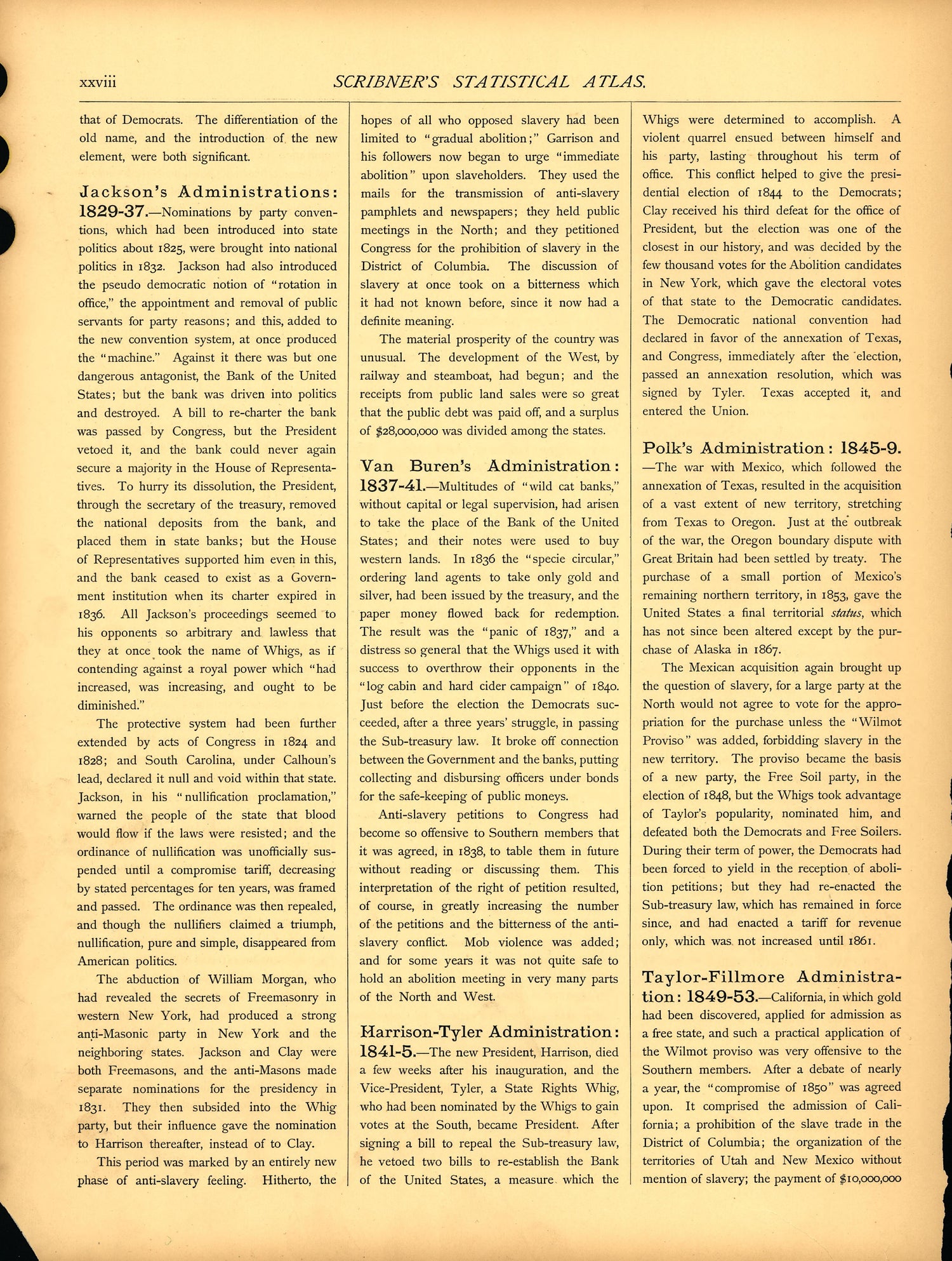 Political History (continued) (xxviii) from Scribner&
