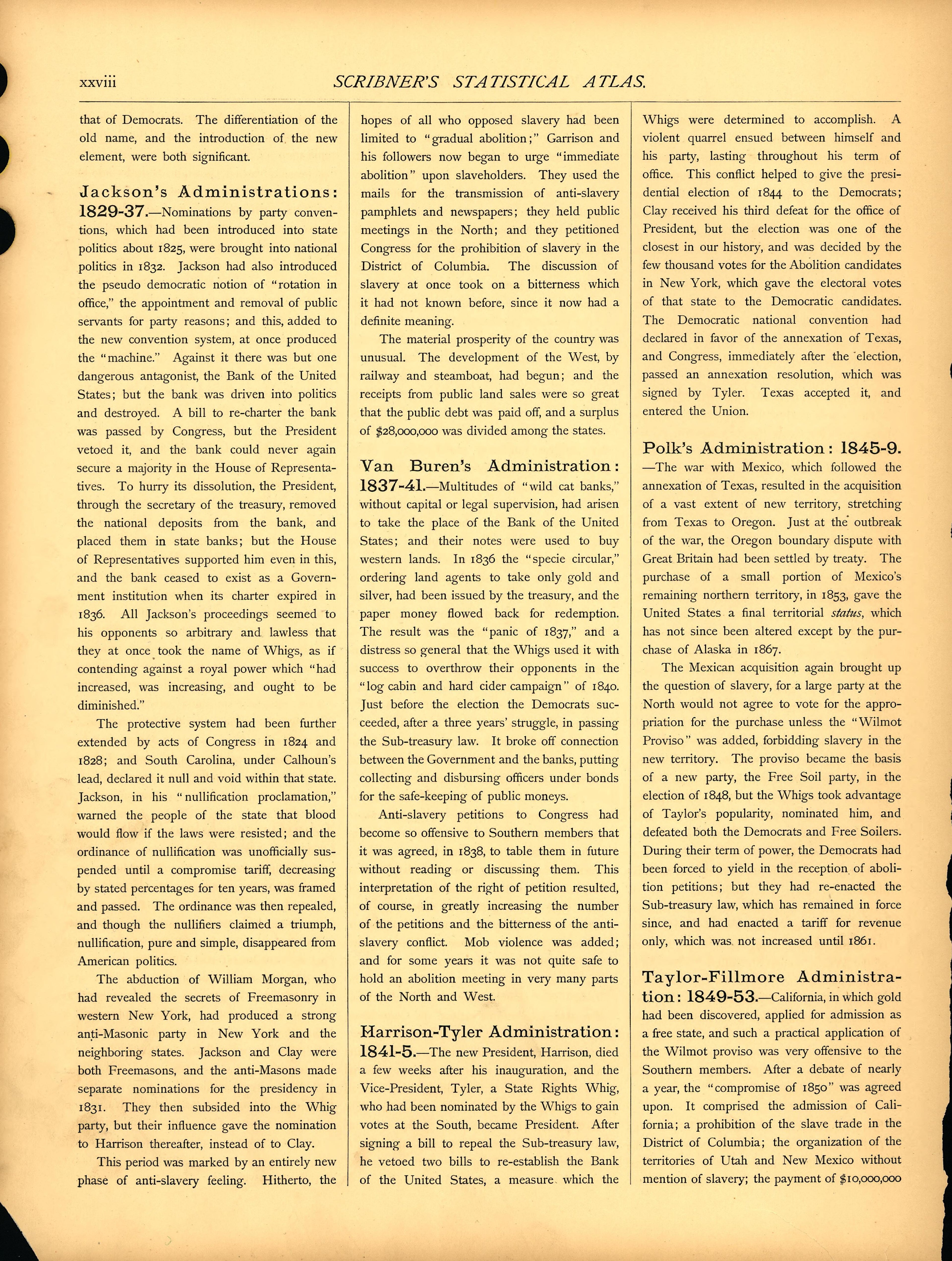 Political History (continued) (xxviii) from Scribner&
