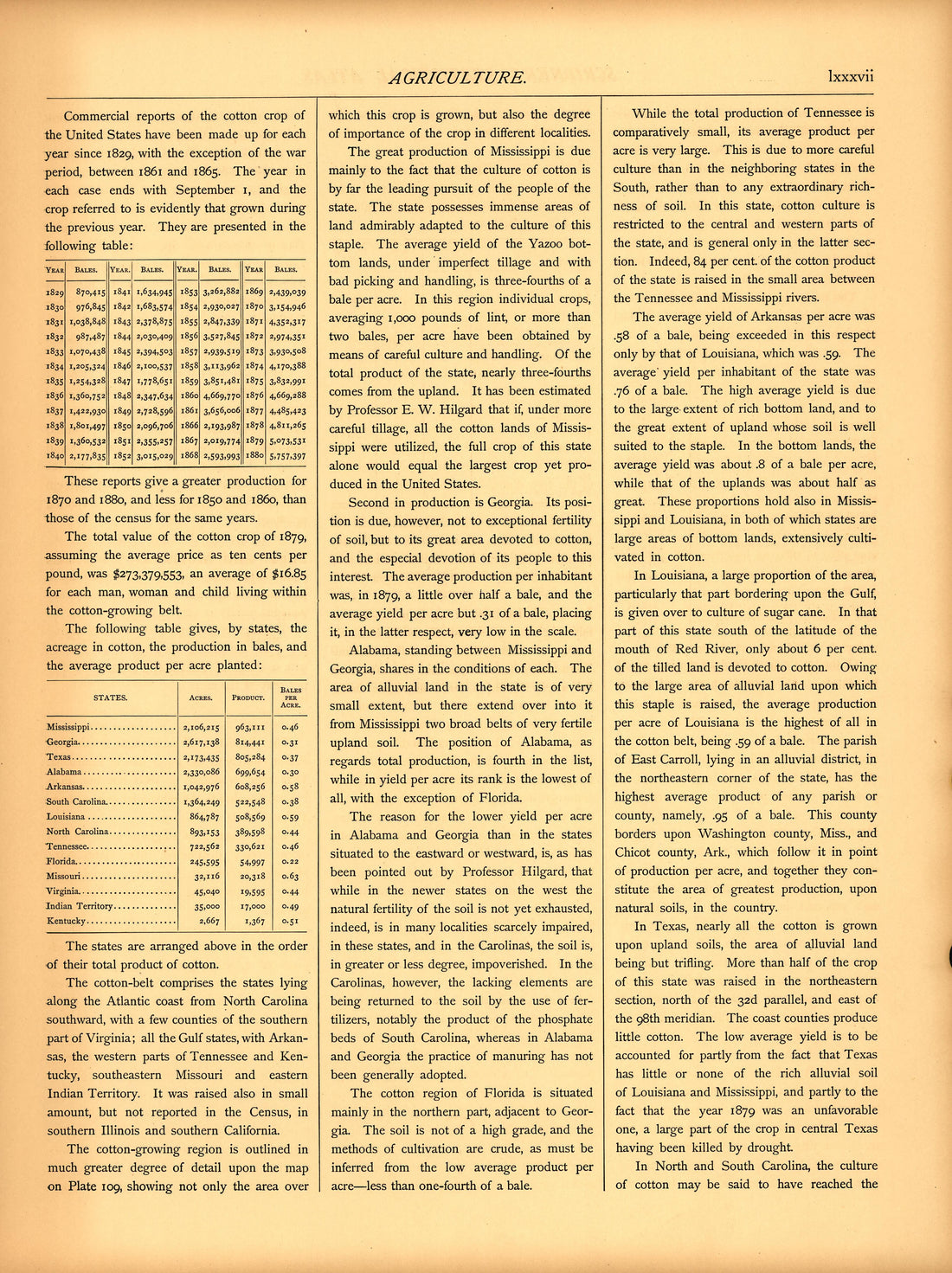 Agriculture (continued) (lxxxvii) from Scribner&