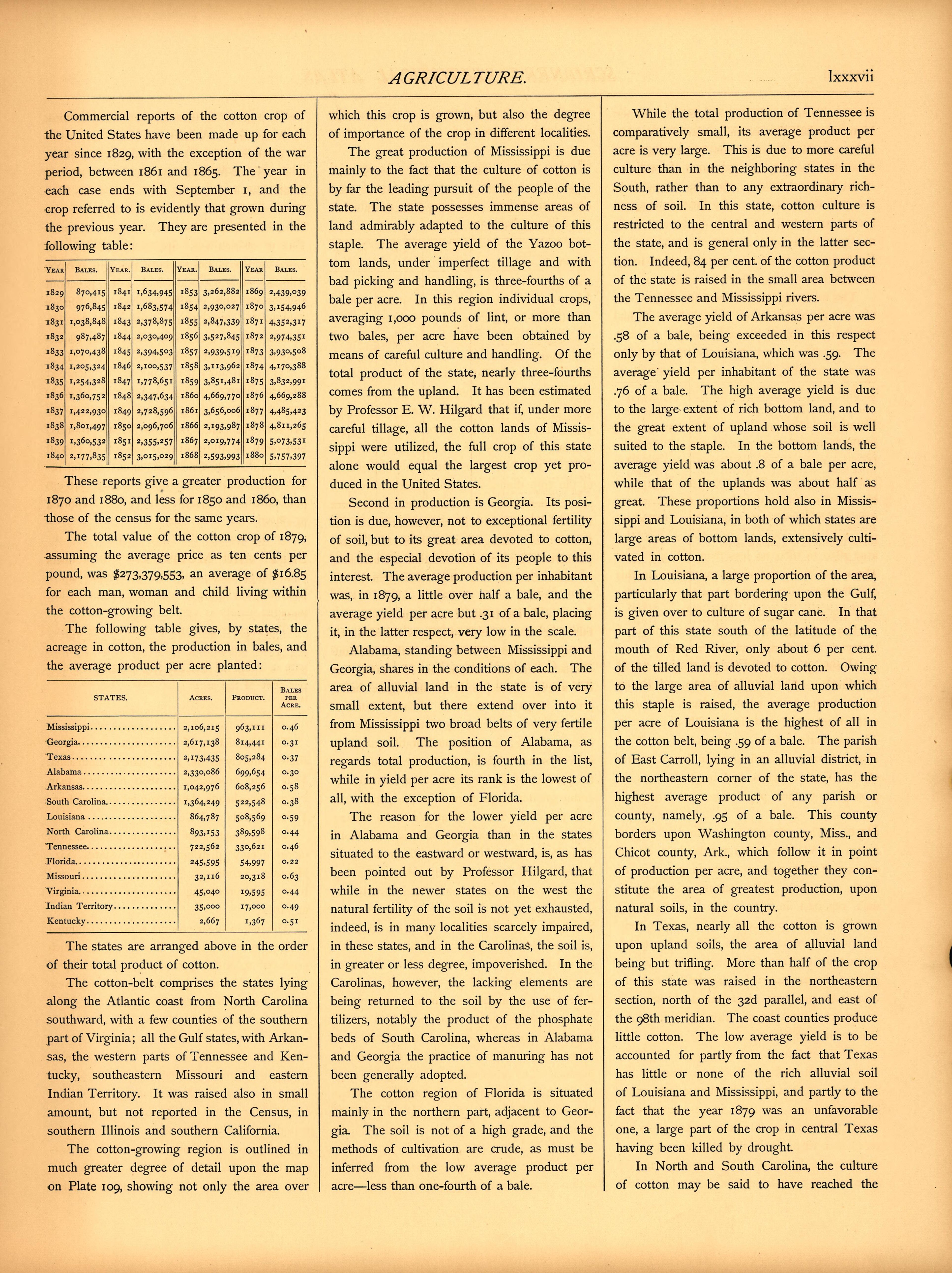 Agriculture (continued) (lxxxvii) from Scribner&