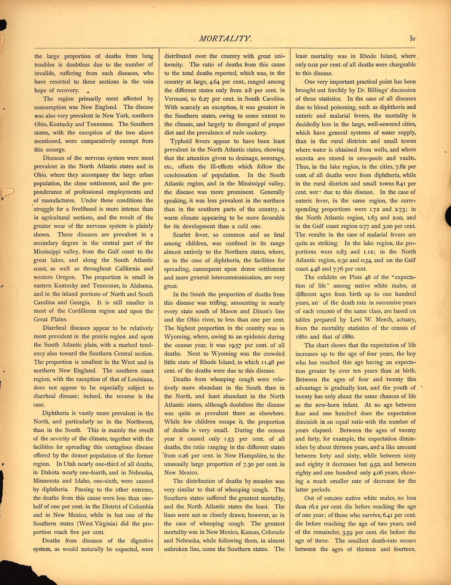 Mortality (continued) (lv) from Scribner&