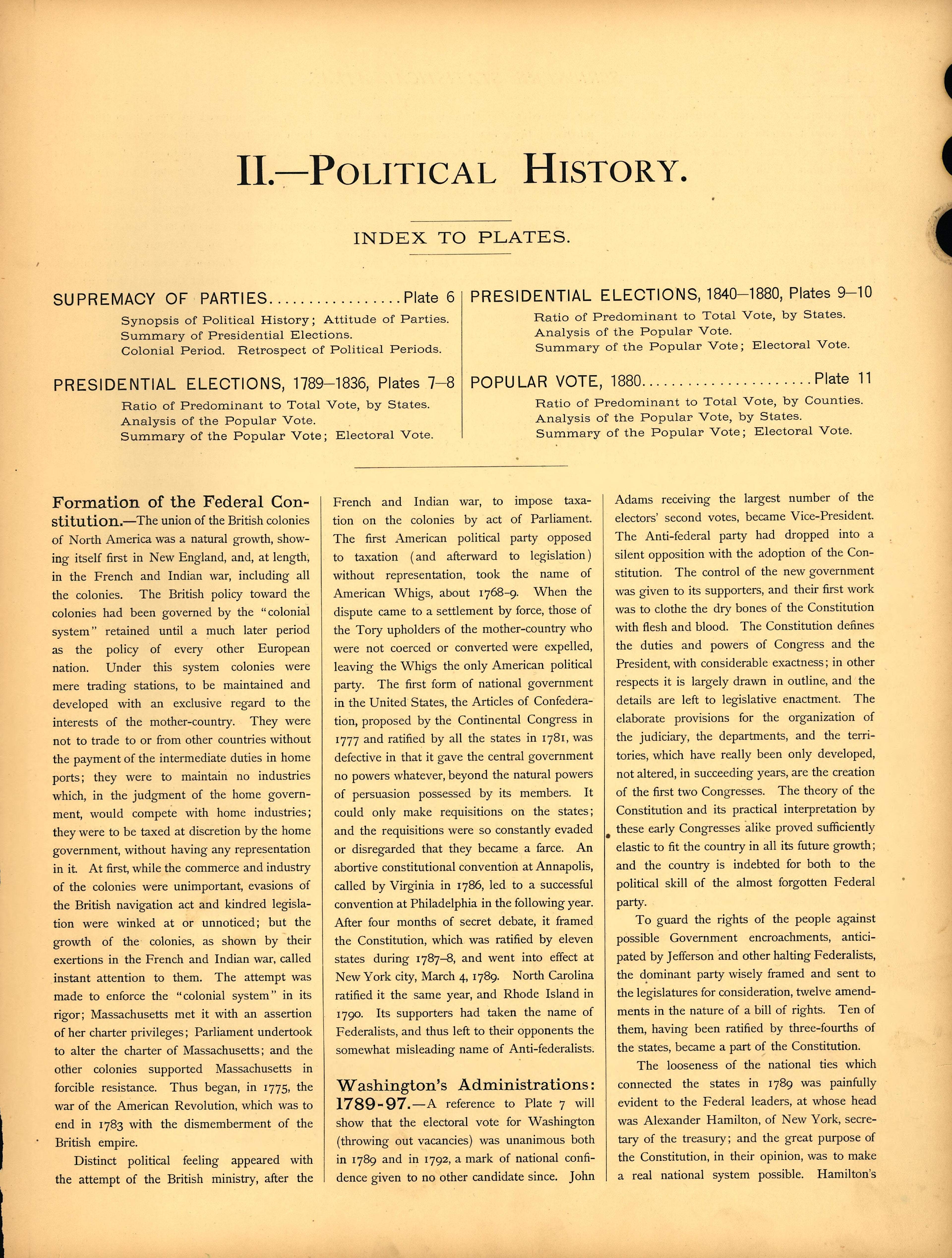 Political History from Scribner&