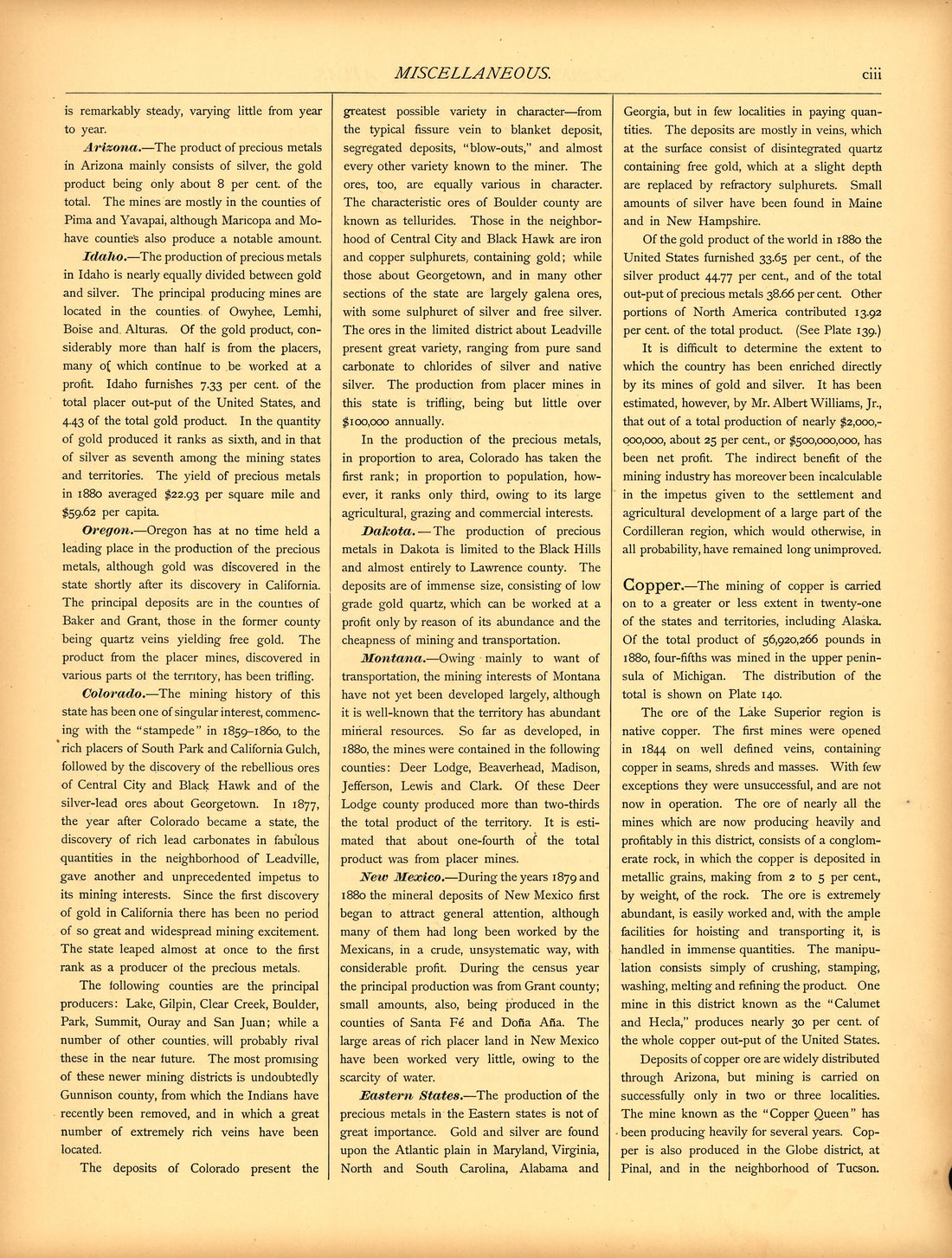 Miscellaneous (continued) (ciii) from Scribner&