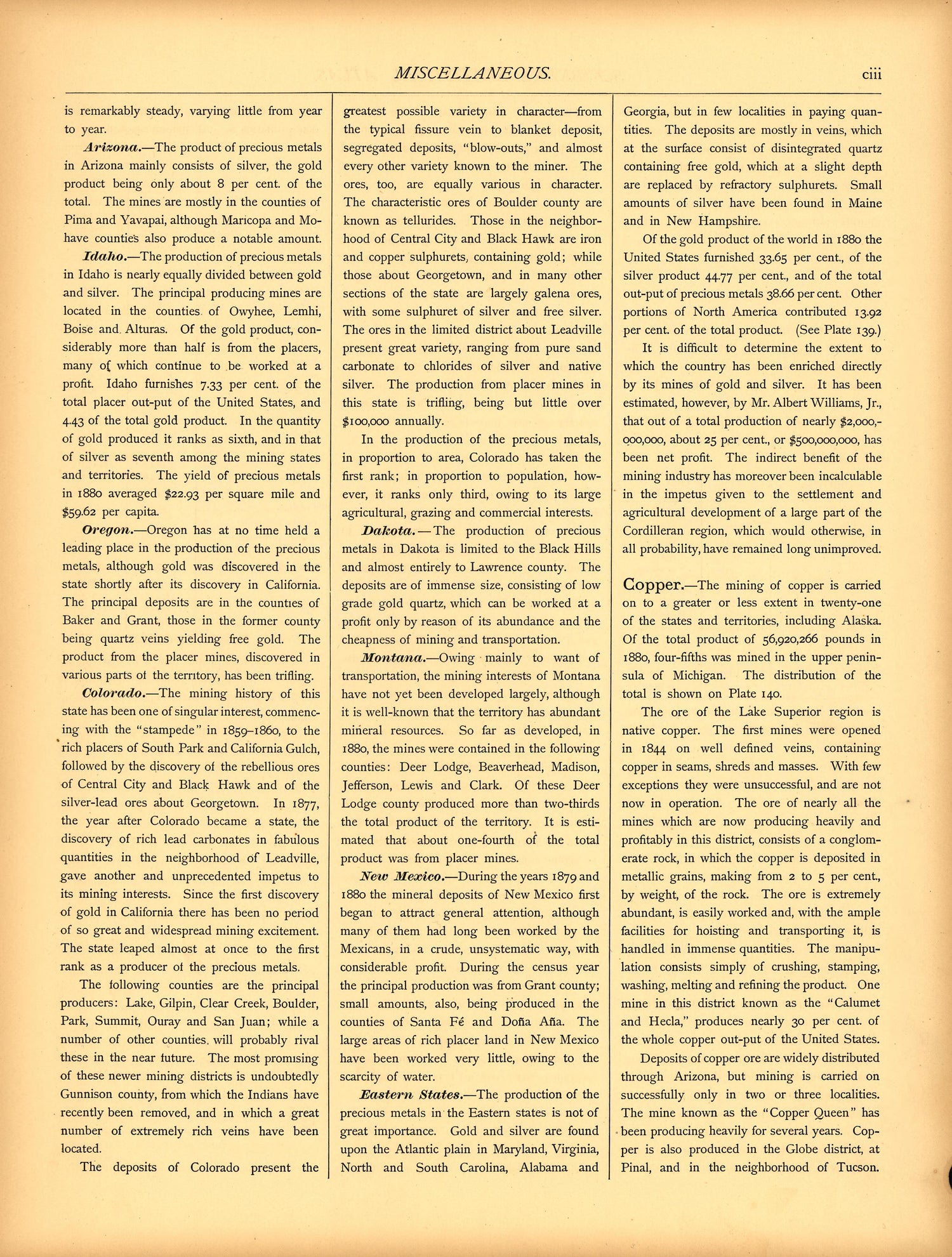 Miscellaneous (continued) (ciii) from Scribner&