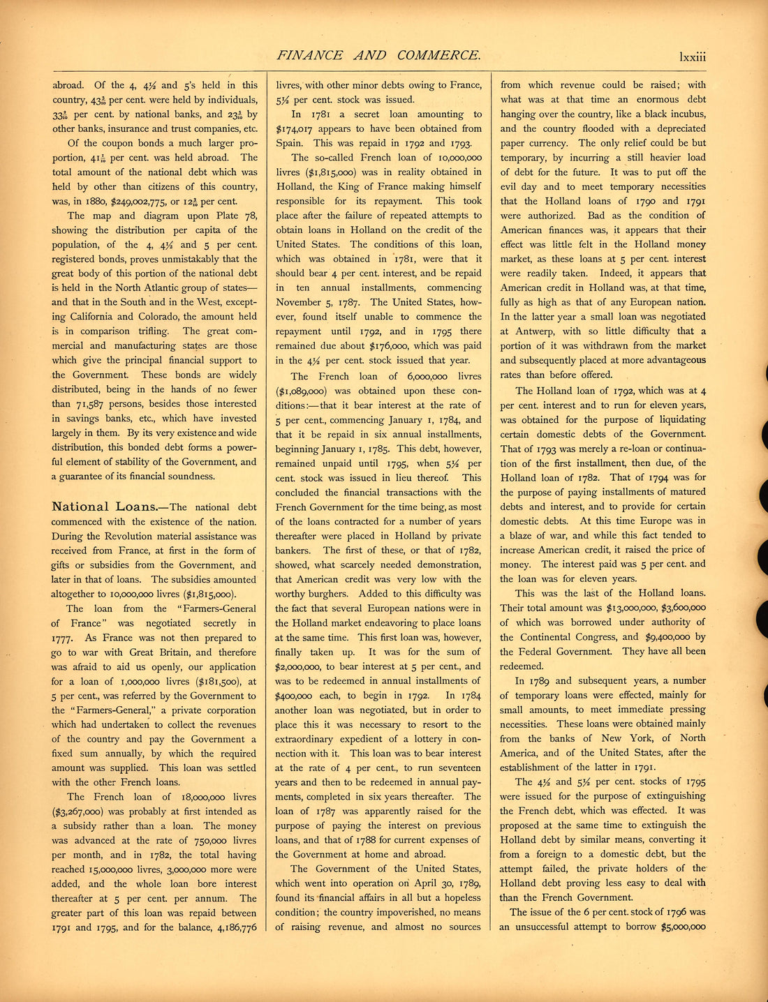Finance and Commerce (continued) (lxxiii) from Scribner&