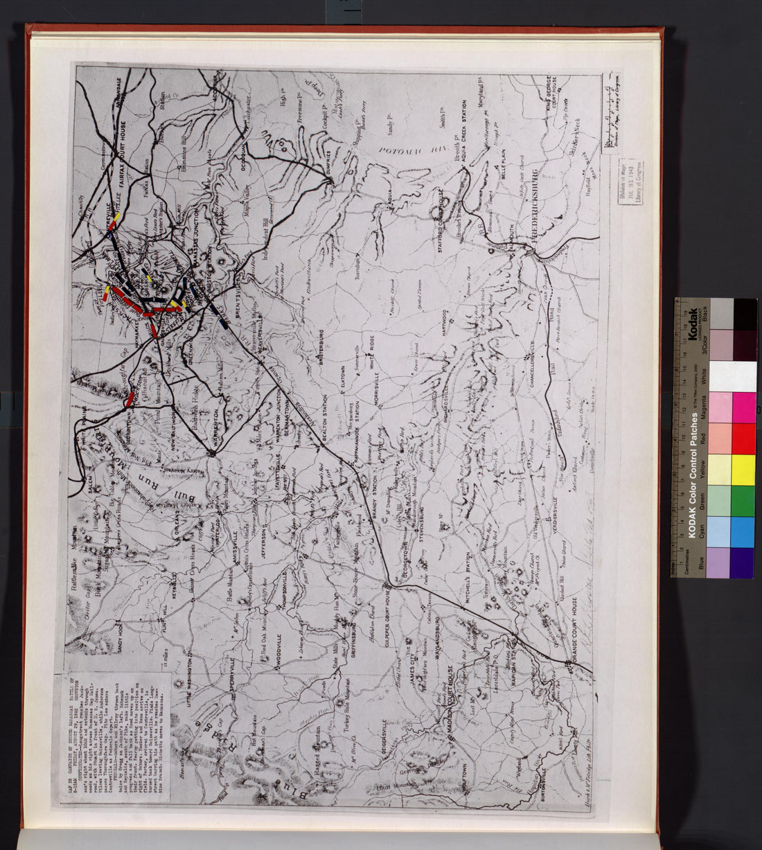 This old map of Manassas Region, , Virginia was created by Russell, Robert E. L. in 1862